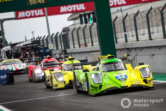 #34 Inter Europol Competition Oreca 07 - Gibson: Jakub Smiechowski, Louis Deletraz, Alex Brundle 