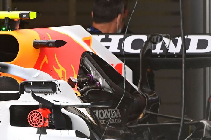 Detalle del Red Bull Racing RB16B