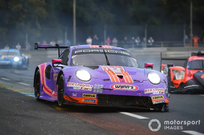 #56 Team Project 1 Porsche 911 RSR: Ben Keating, Felipe Fraga, Jeroen Bleekemolen
