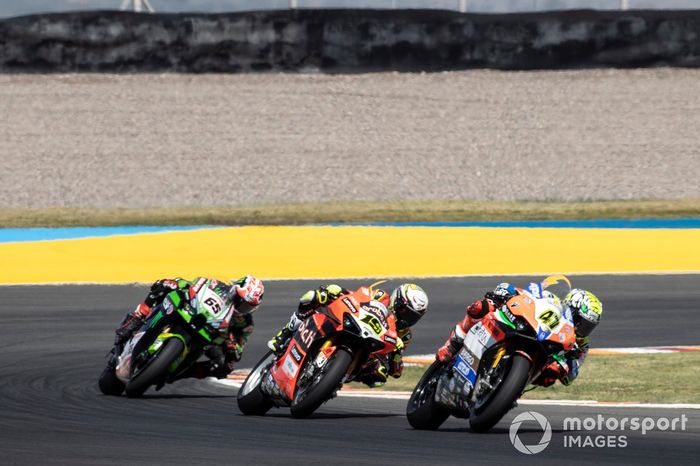 Axel Bassani, Motocorsa Racing, Álvaro Bautista, Aruba.it Racing Ducati, Jonathan Rea, Kawasaki Racing Team WSBK