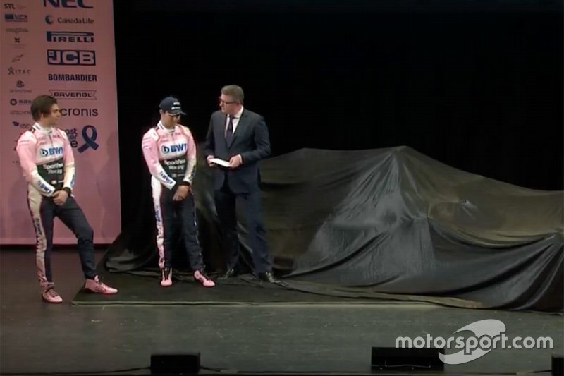 Presentazione della livrea Racing Point 2019