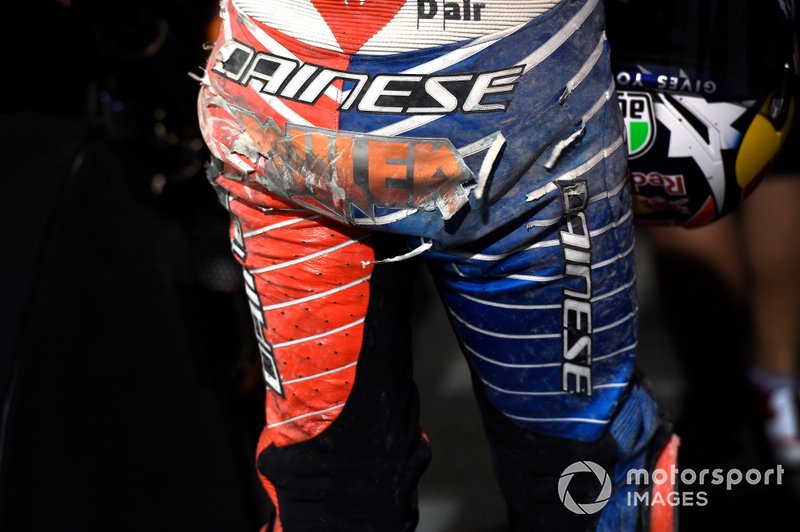 Jack Miller, Pramac Racing usai terjatuh