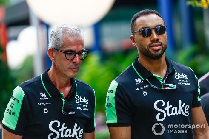 Alessandro Alunni Bravi, Representante del equipo Stake F1 Team KICK Sauber