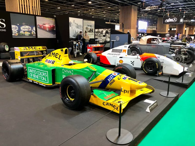 La Benetton de Michael Schumacher