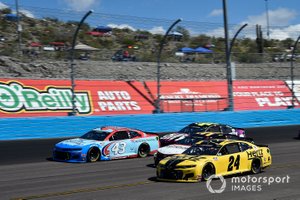 Darrell Wallace Jr., Richard Petty Motorsports, Chevrolet Camaro World Wide Technology, William Byron, Hendrick Motorsports, Chevrolet Camaro Hertz, Alex Bowman, Hendrick Motorsports, Chevrolet Camaro Axalta