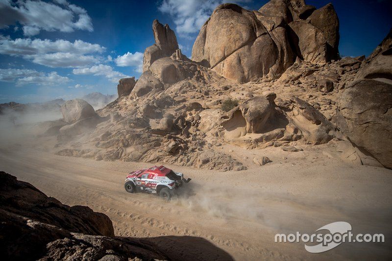 #341 Ssangyong Motorsport Koorando DKR: Oscar Fuertes Aldanondo, Diego Vallejo