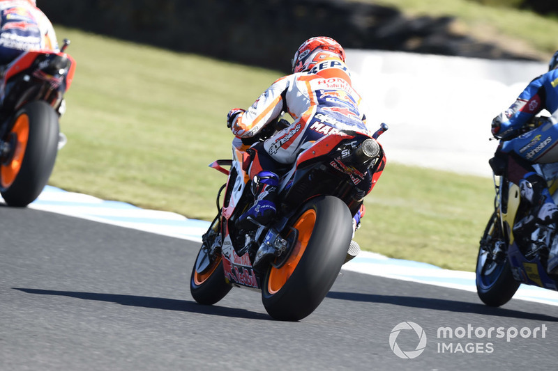 Марк Маркес, Repsol Honda Team, після зіткнення