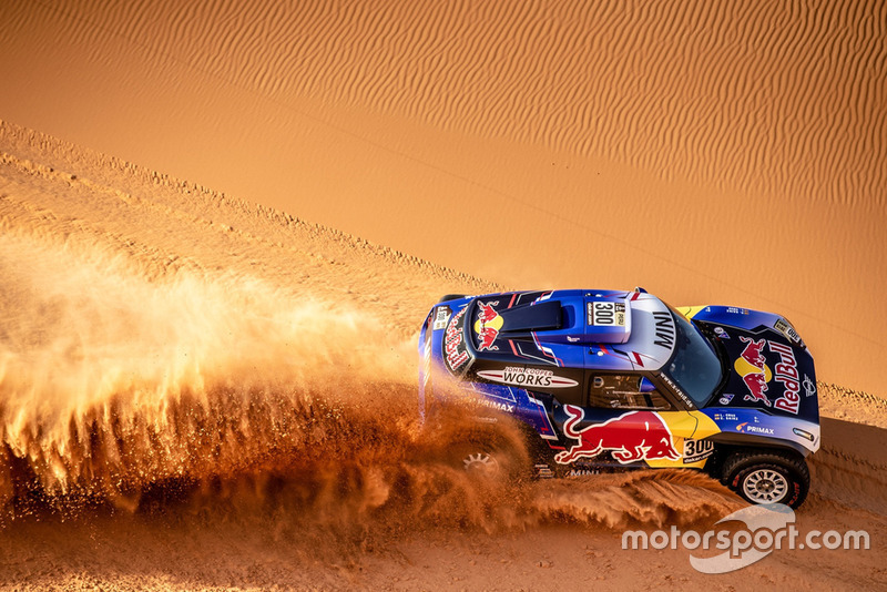 Carlos Sainz, Lucas Cruz, MINI John Cooper Works Buggy, X-raid MINI JCW Team