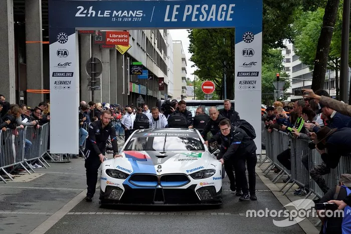 Preparação da BMW para as 24 horas de Le Mans - Apresentação - segunda-feira