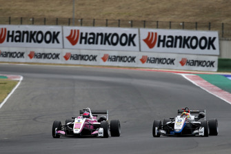 Jehan Daruvala, Carlin Dallara F317 - Volkswagen, Alex Palou, Hitech Bullfrog GP Dallara F317 - Mercedes-Benz