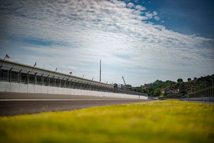 Aspectos de la pista de Mandalika