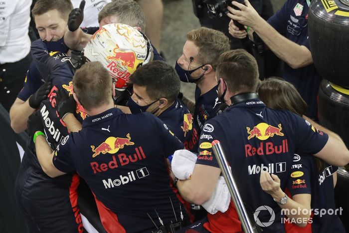 Ganador de la pole Max Verstappen, Red Bull Racing