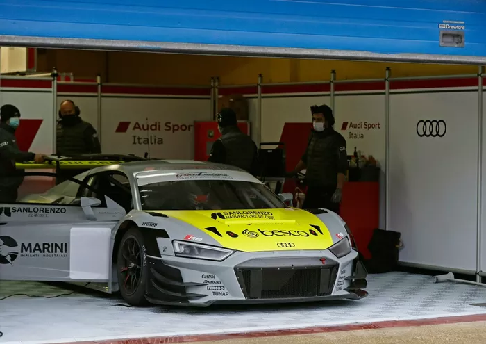 Mattia Drudi, Riccardo Agostini, Audi Sport Italia, Audi R8 LMS GT3 Evo