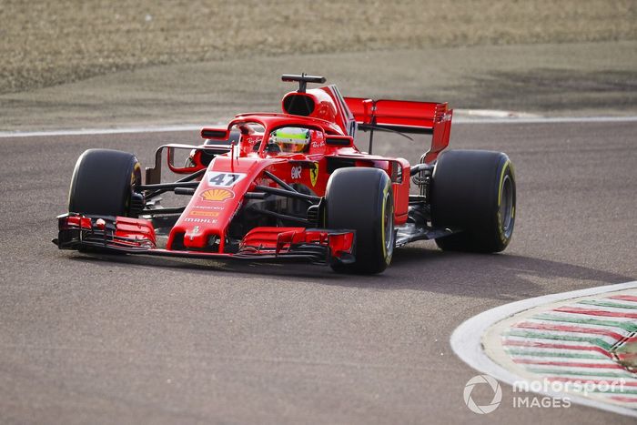 Mick Schumacher, Ferrari SF71H