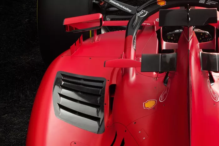 Ferrari SF-23. detail