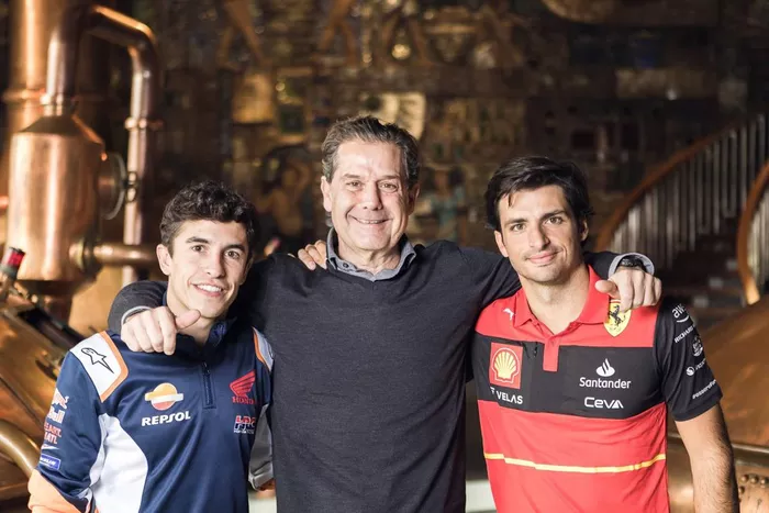 Marc Márquez, Carlos Sainz, Ignacio Rivera, Estrella Galicia 0,0