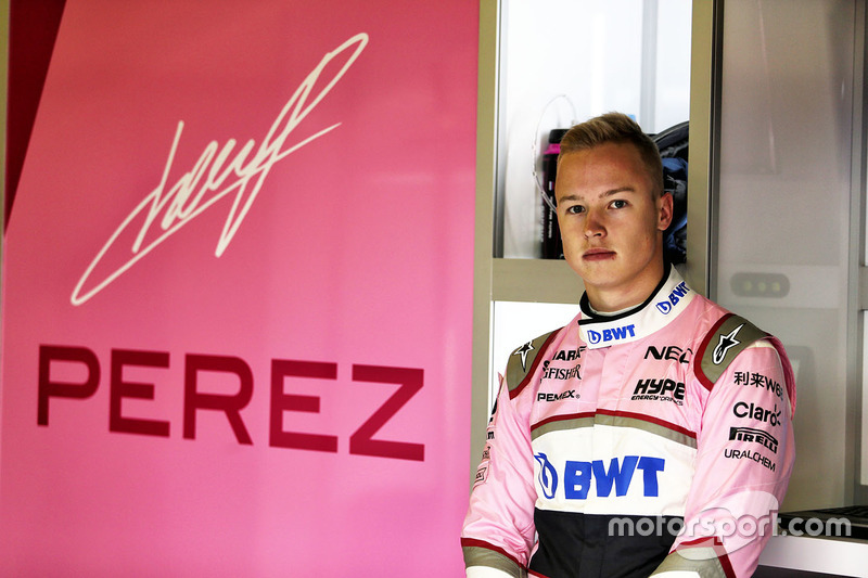 Nikita Mazepin, pilote de développement Force India