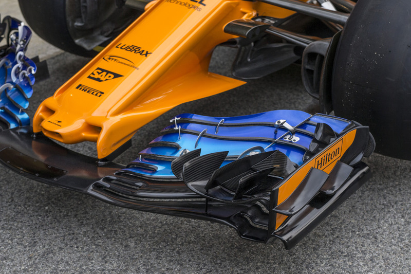 McLaren MCL33 burun