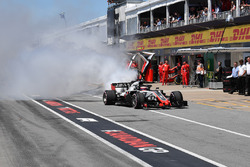 Ромен Грожан, Haas F1 Team, зупинився на початку кваліфікації