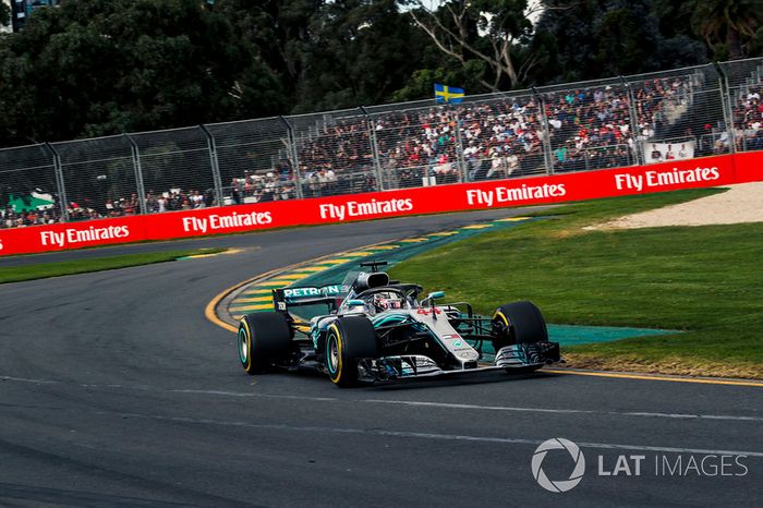 Australia 2018: Lewis Hamilton, Mercedes-AMG F1 W09