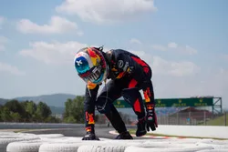 Daniel Ricciardo, Red Bull Racing, accidenté