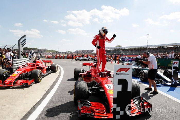 Sebastian Vettel, Ferrari SF71H, 