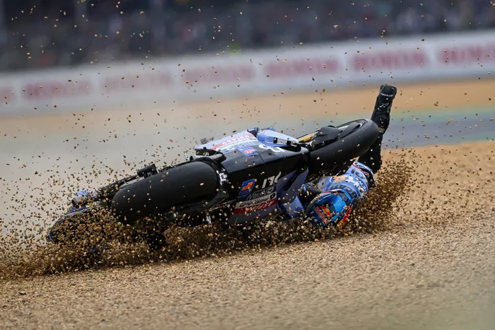 Alex Marquez, Gresini Racing crash