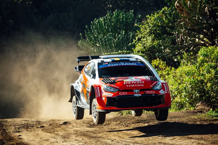 Oliver Solberg, Elliott Edmondson, Toyota Gazoo Racing WRT Toyota GR Yaris Rally1
