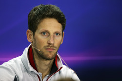 Ромен Грожан, Haas F1 Team на пресс-конференции FIA