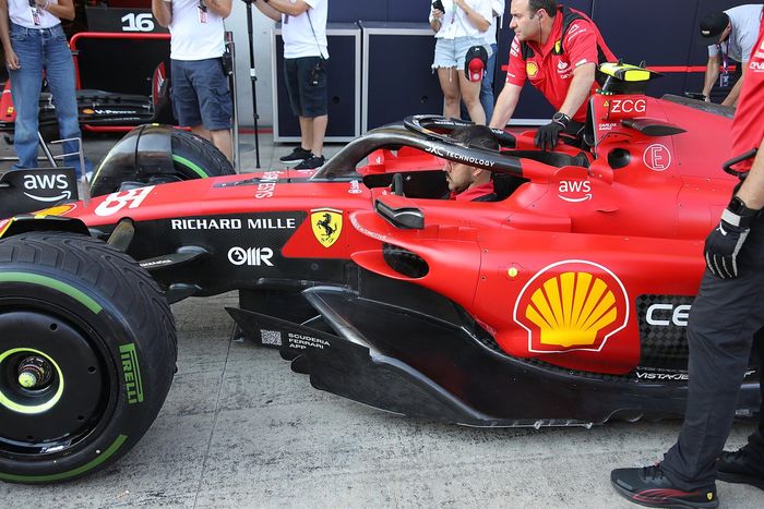 Ferrari SF-23 detalles técnicos 