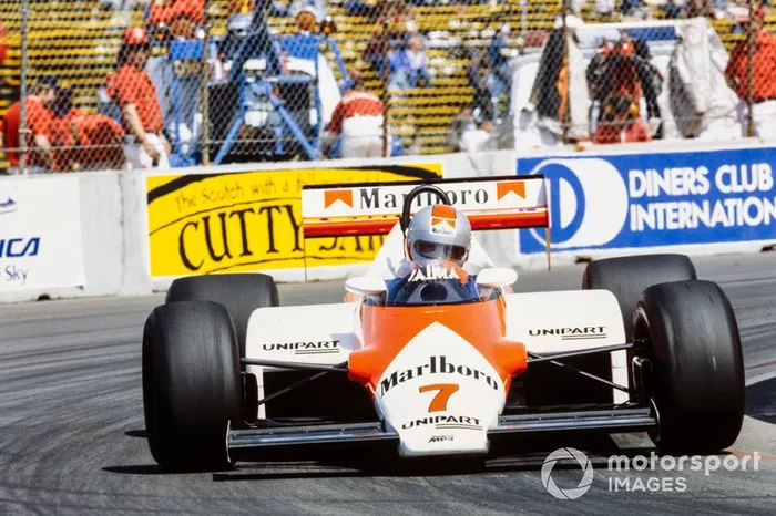  10. John Watson, McLaren: del 21º al 3º en el GP de EE UU Este 1983