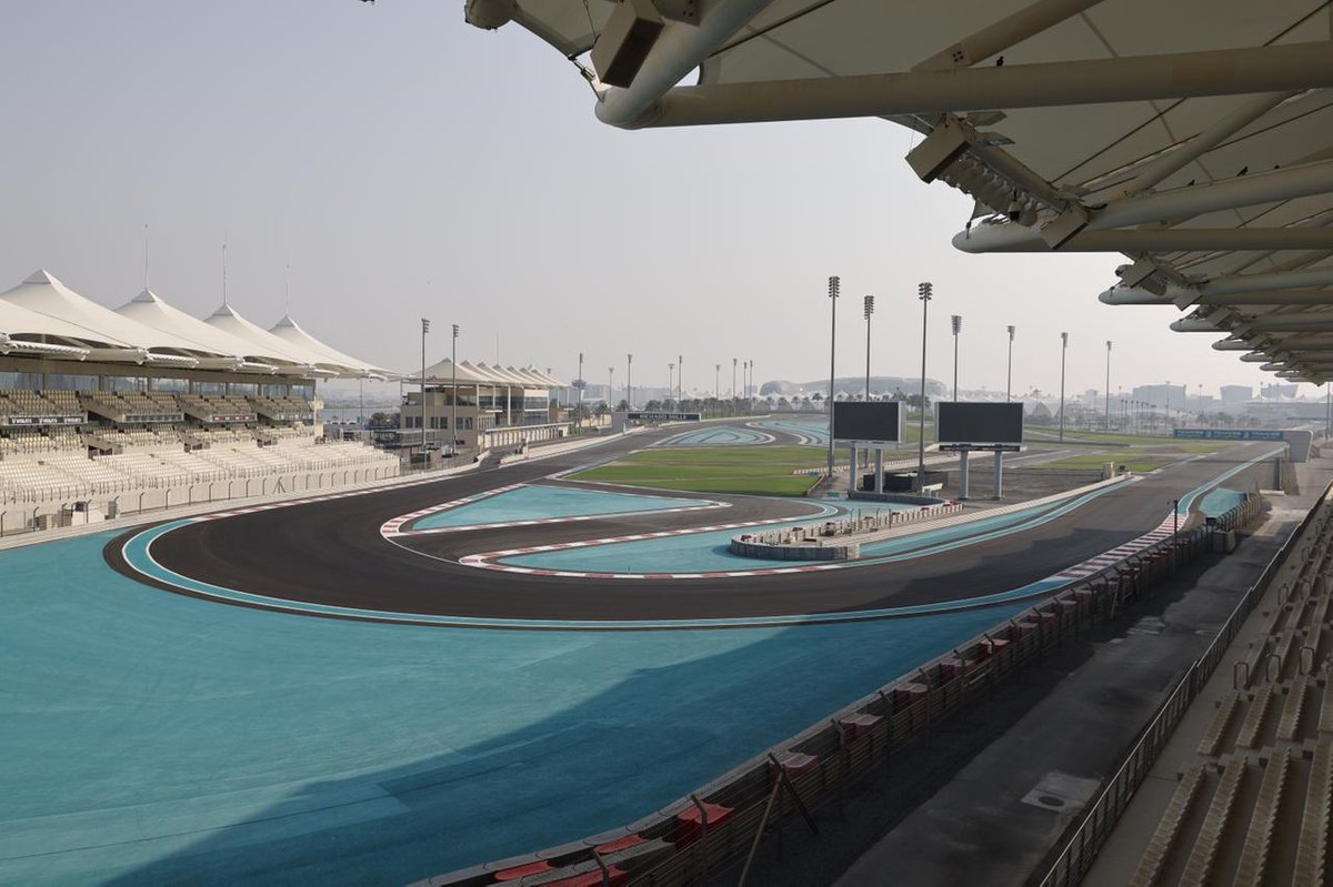 La horquilla del circuito de Abu Dhabi.