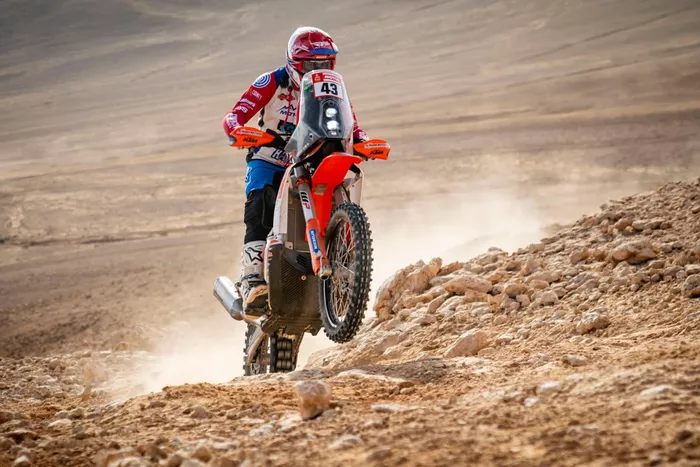 #43 BAS Dakar KTM Racing Team: Mason Klein