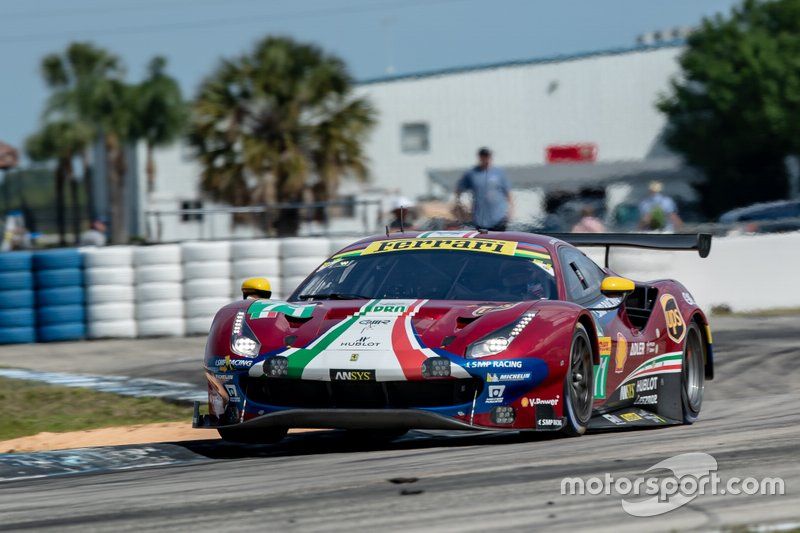 #71 AF Corse Ferrari 488 GTE EVO: Davide Rigon, Sam Bird, Miguel Molina
