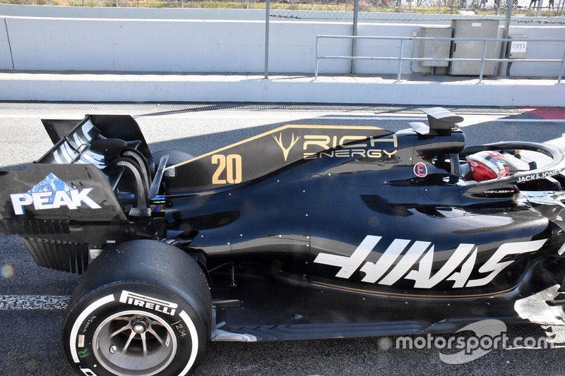 Haas team technical detail