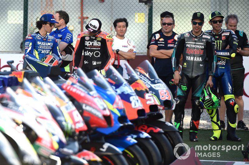 Valentino Rossi, Yamaha Factory Racing, Mortbidelli, Francesco Bagnaia, Pramac Racing