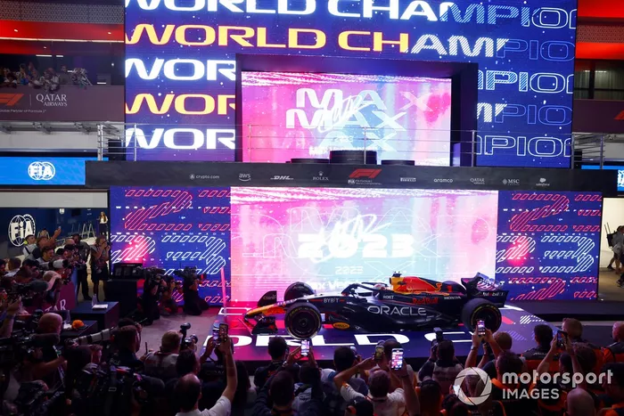 Les festivités du troisième titre mondial de Max Verstappen