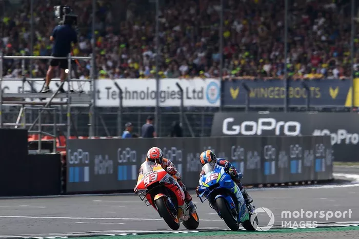 Marc Marquez, Repsol Honda Team, Alex Rins, Team Suzuki MotoGP