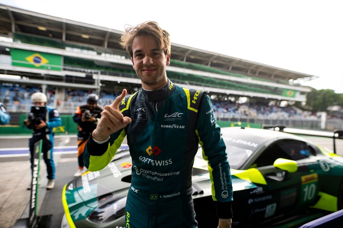 #10 Racing Spirit Of Leman Aston Martin Vantage AMR LMGT3: Eduardo Barrichello