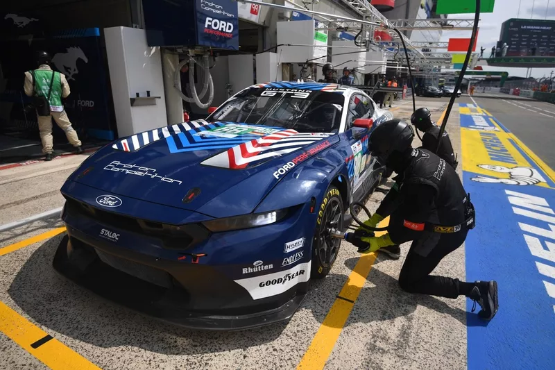 #88 Proton Competition Ford Mustang LMGT3 : Stefano Gattuso, Giammarco Levorato, Dennis Olsen