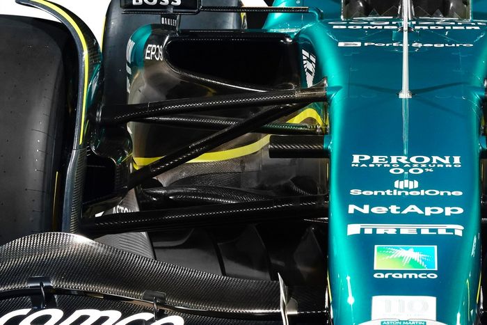 Aston Martin AMR23 detalle