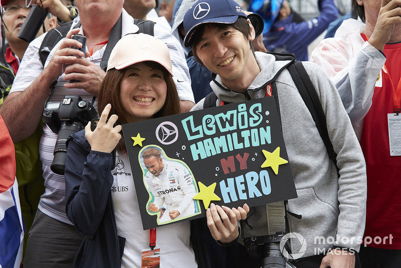 Lewis Hamilton, Mercedes AMG F1 taraftarı