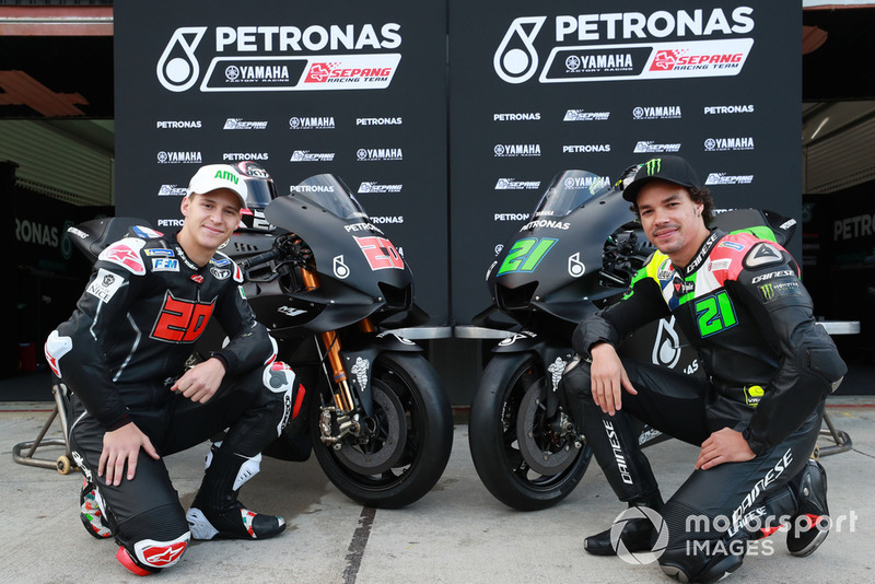 Fabio Quartararo, Petronas Yamaha SRT and Franco Morbidelli, Petronas Yamaha SRT