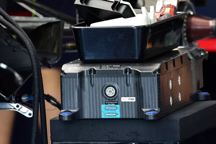 La batería del Red Bull RB18