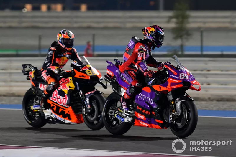 Jorge Martin, Pramac Racing, Brad Binder, Red Bull KTM Factory Racing 