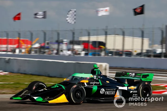 #77: Romain Grosjean (Juncos-Chevrolet)
