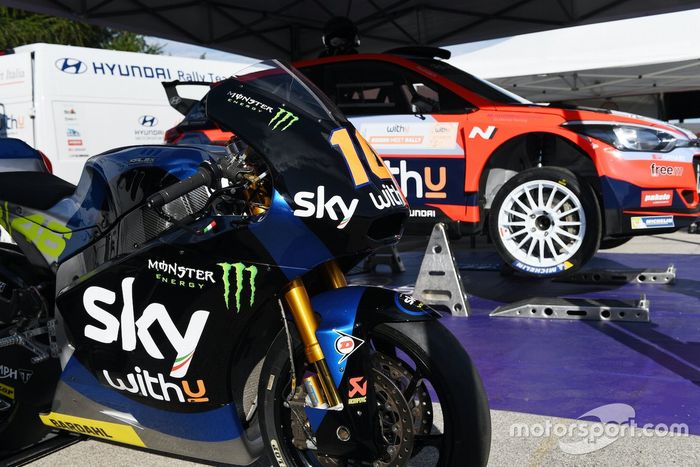 La moto de Luca Marini, Sky Racing Team VR46