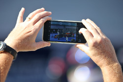 Parc Ferme, aufgenommen auf einem Smartphone