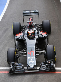 Stoffel Vandoorne, McLaren MP4-31 Test and Reserve Driver