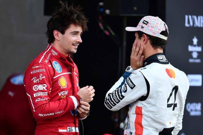 Charles Leclerc, Ferrari, Lando Norris, McLaren